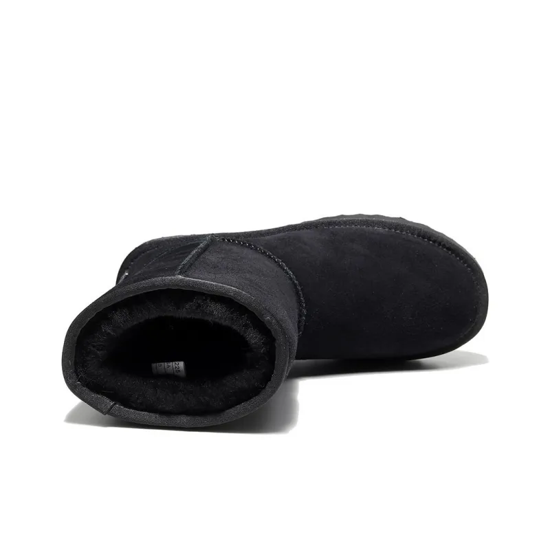 TASMAN AUS Crew Double Layer Classic Snow Boots 2cm Unisex-9