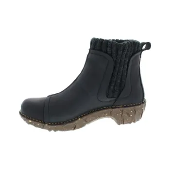 El Naturalista Short Chelsea Boots Women's Black