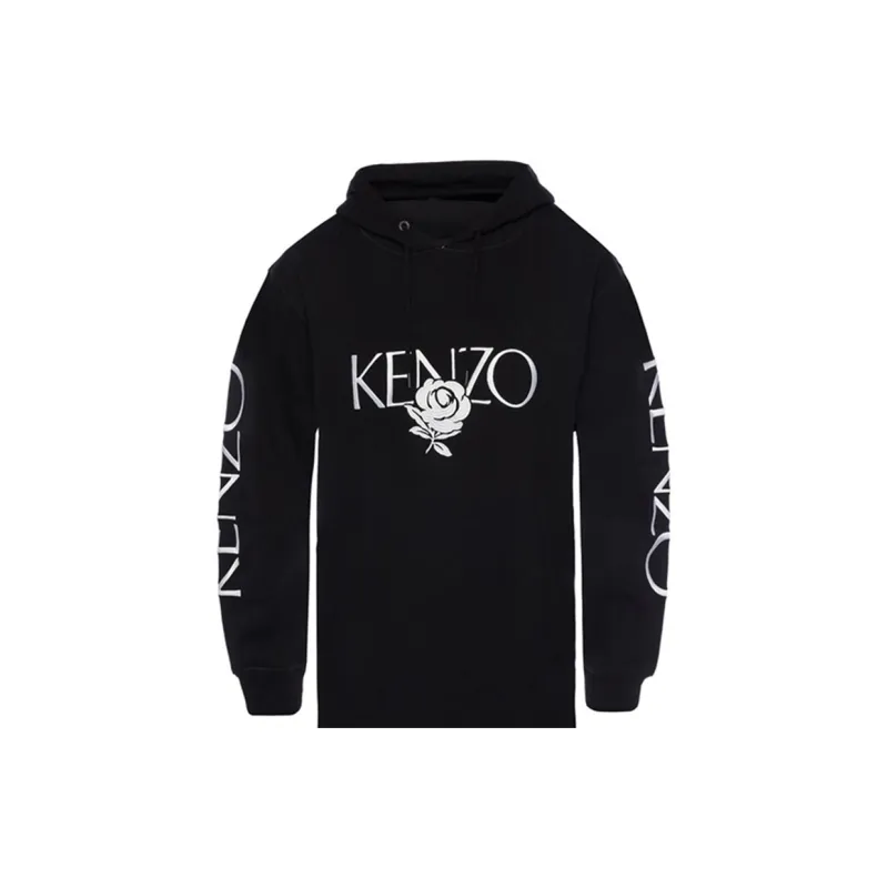 KENZO Long Sleeved Dresses Women's Black-4