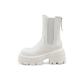 A Poinsettia Princess Short Chelsea Boots Women's