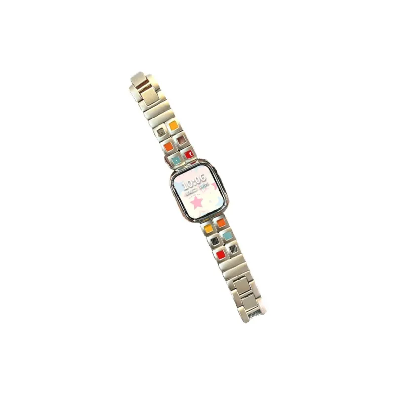 Mr. Strap Watch Band Apple Compatibility Metal-6