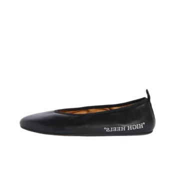 OFF WHITE High Heel Ballet Flats Women's