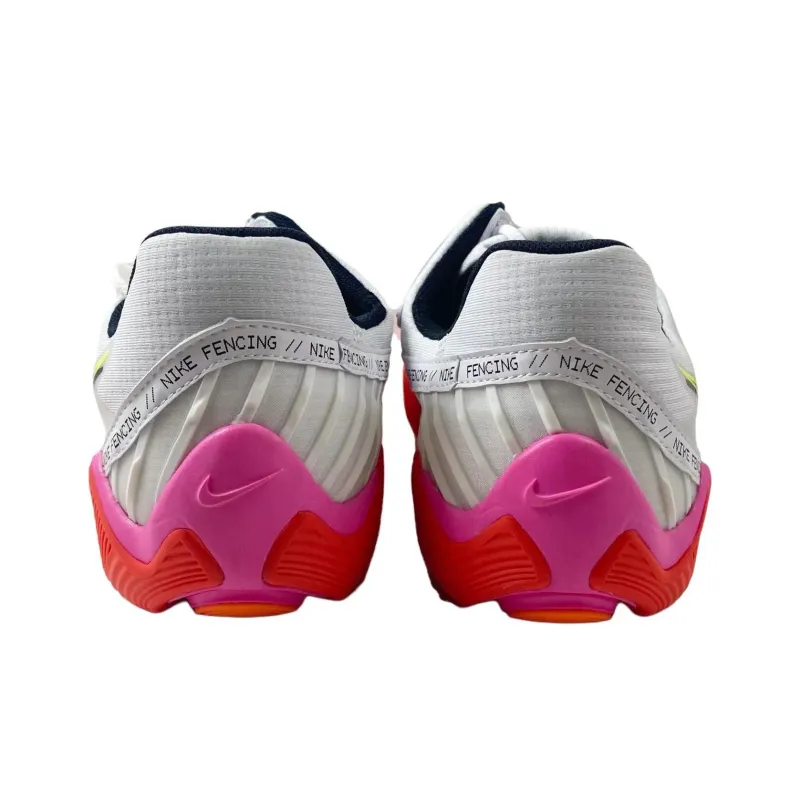Nike Anti Slip Wear Resistant Low Top Training Shoes Men's White Red-3