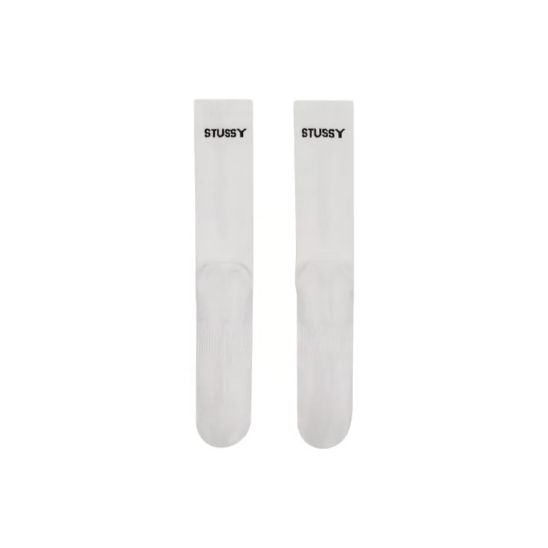 Nike x STÜSSY Stussy Mid Calf Socks Unisex 3 Pack White-2