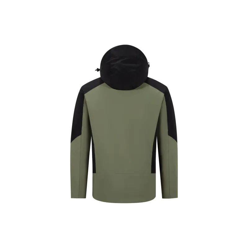 Yalu Diagonal Zipper Thermal, Abrasion Resistant, Breathable, Waterproof, Windproof Windbreaker Jacket Unisex-14