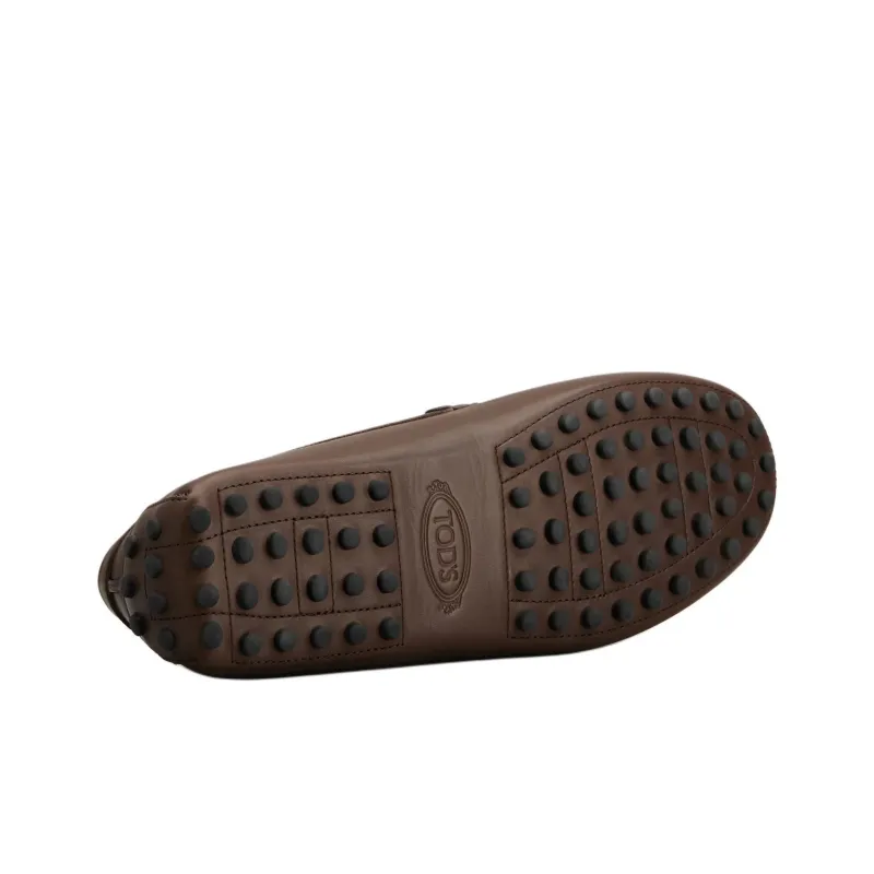 TOD'S Gommino Loafers Men's Brown-3