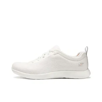 Skechers SPORT ACTIVE Durable Breathable Lightweight Low Top Casual Shoes Women's White