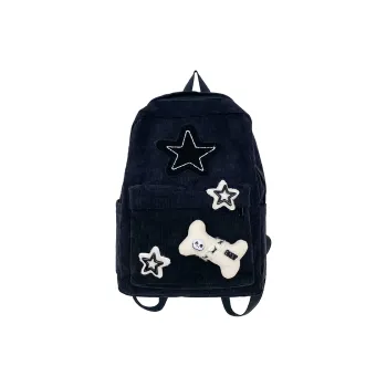 Yalu Corduroy Backpack Unisex Multicolor