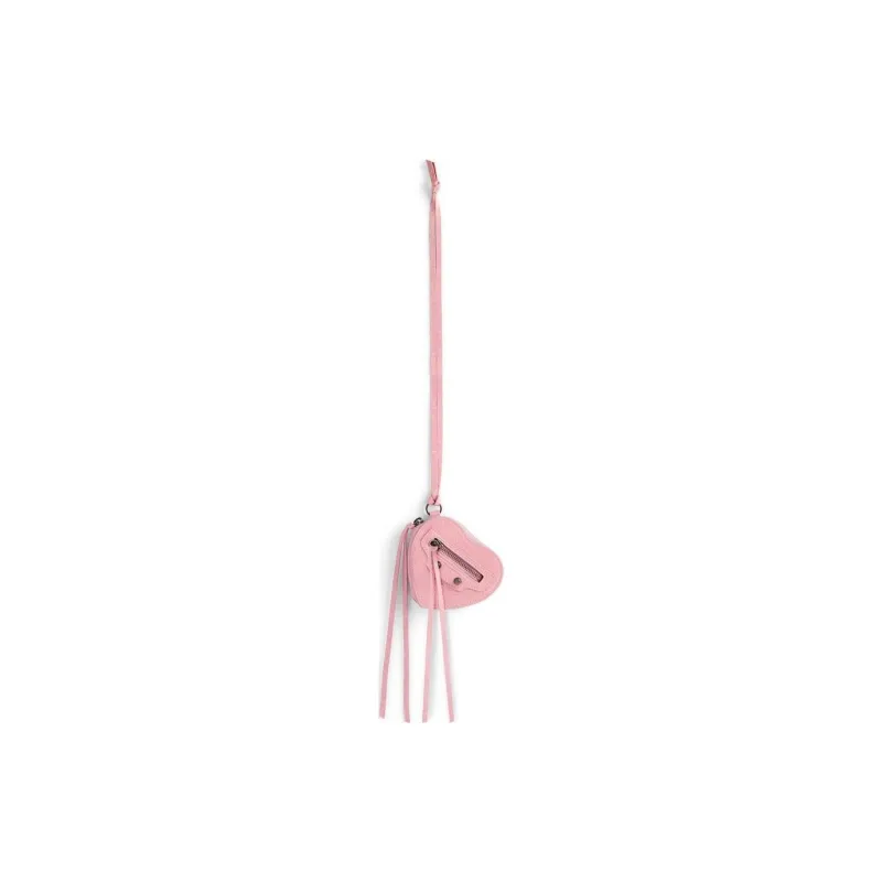 Balenciaga Lambskin Pendants Women's Pink-0