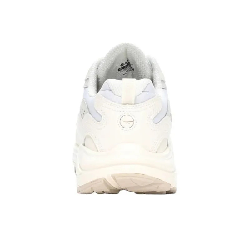 HI-TEC Anti-Slip Wear-Resistant Low-Top Trekking Shoes Women's Gray White-4