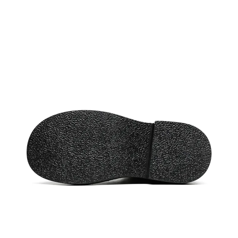 Chi Wolf Short Chelsea Boots Men's Black-12
