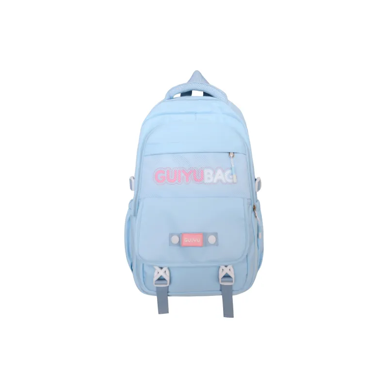Yalu Nylon Backpack Women's White/Black/Pink/Purple/Yellow/Blue-20