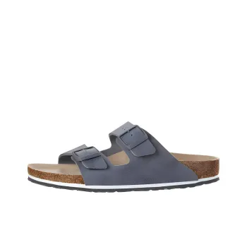 Birkenstock Arizona Rubber Sole EVA Slip Resistant Slide Slippers Men's Desert Earth Gray