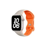 Orange with Butterfly Clasp Silicone