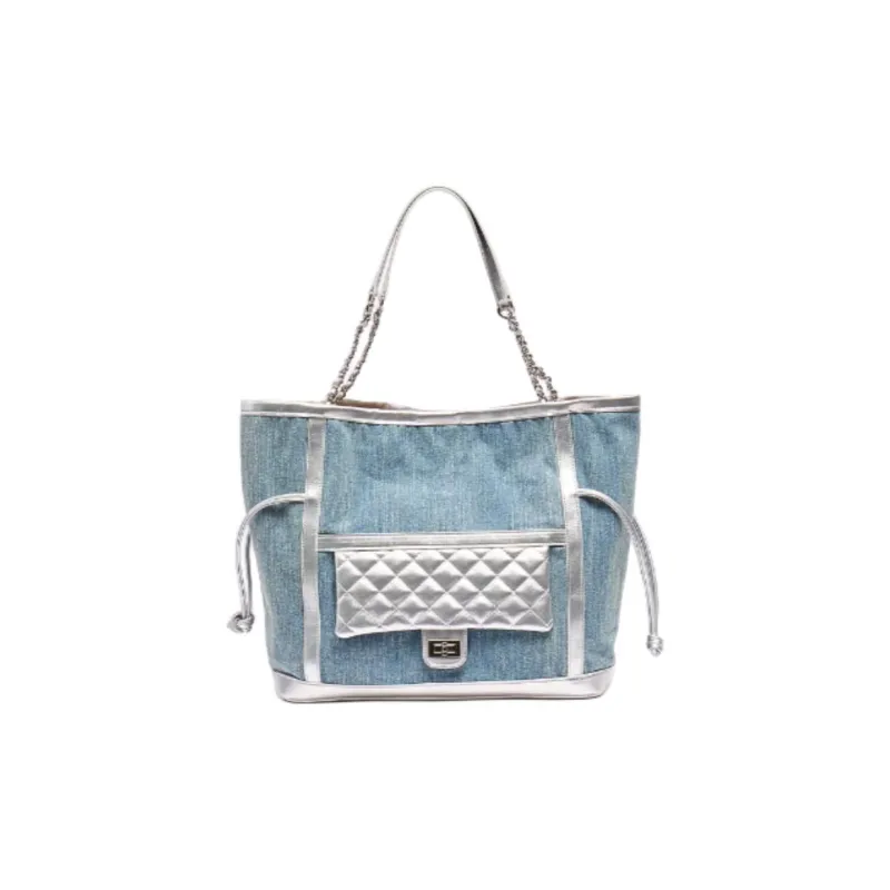 Three Blessings Fabric Shoulder Bag Tubas Women's Multicolor-6