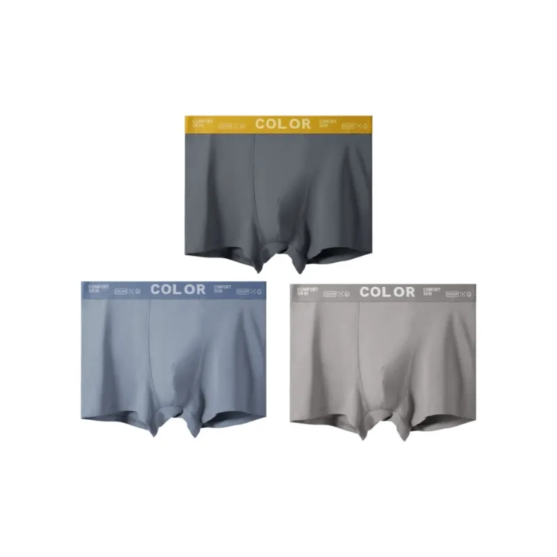 Qiao Ni Tong Underpants Men's 3 Pack-6