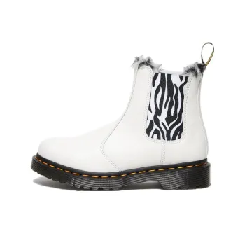Dr.Martens Short Chelsea Boots Women's White