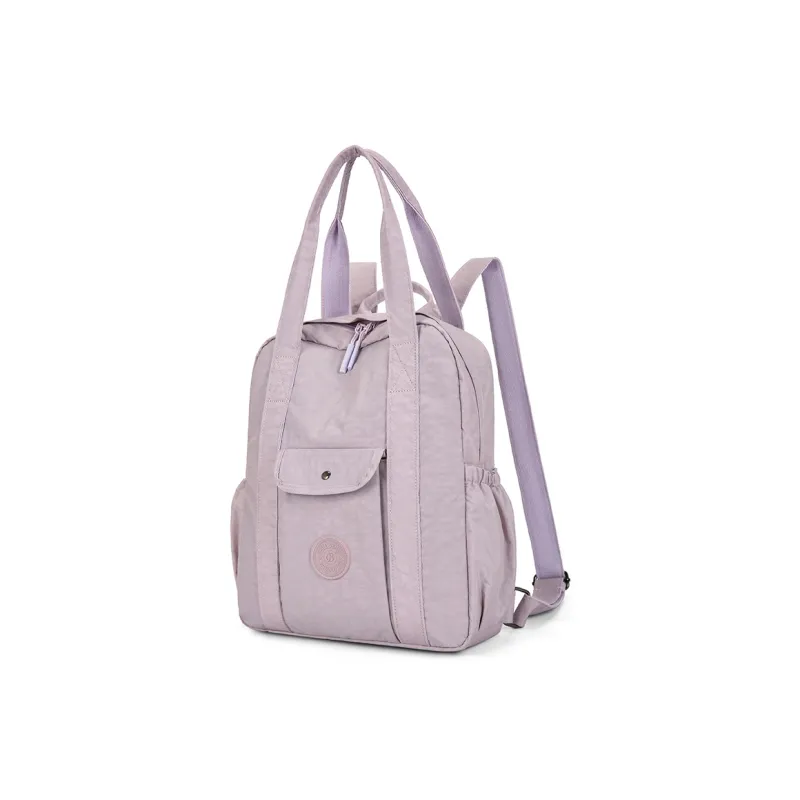 Yalu Nylon Backpack Regular Unisex Gray/Black/Purple/Yellow/Khaki/Blue-22