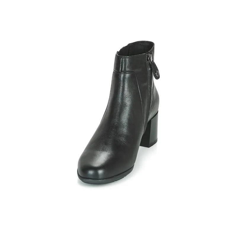 GEOX Short Chelsea Boots Women's Black-3