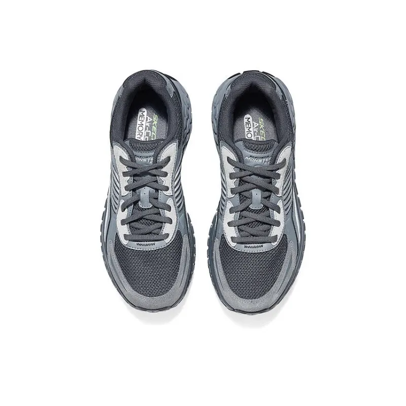 Skechers SPORT MENS Anti Slip Wear Resistant Low Top Running Shoes Men's Dark Gray-2
