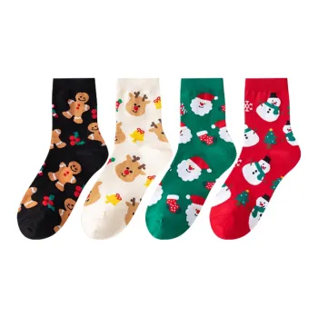 Montagut Mid Calf Socks Women's 4 Pack
