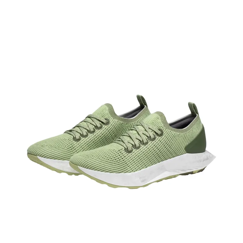 Allbirds Tree Flyer Slip-Resistant Low-Top Casual Running Shoes Men's Pasture Green-2