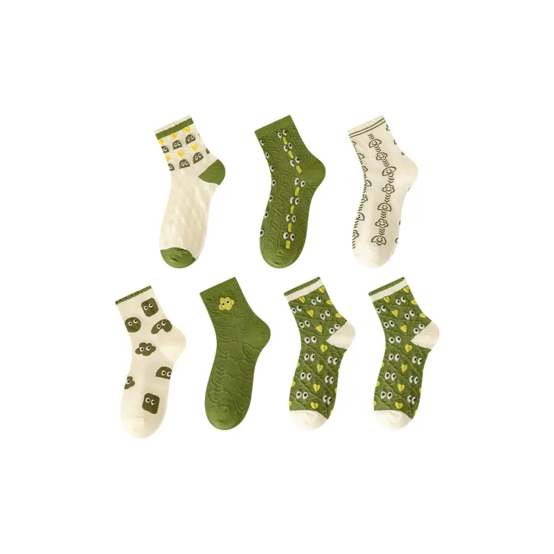 BONAS Mid-Calf Socks Women's Combo Set-21