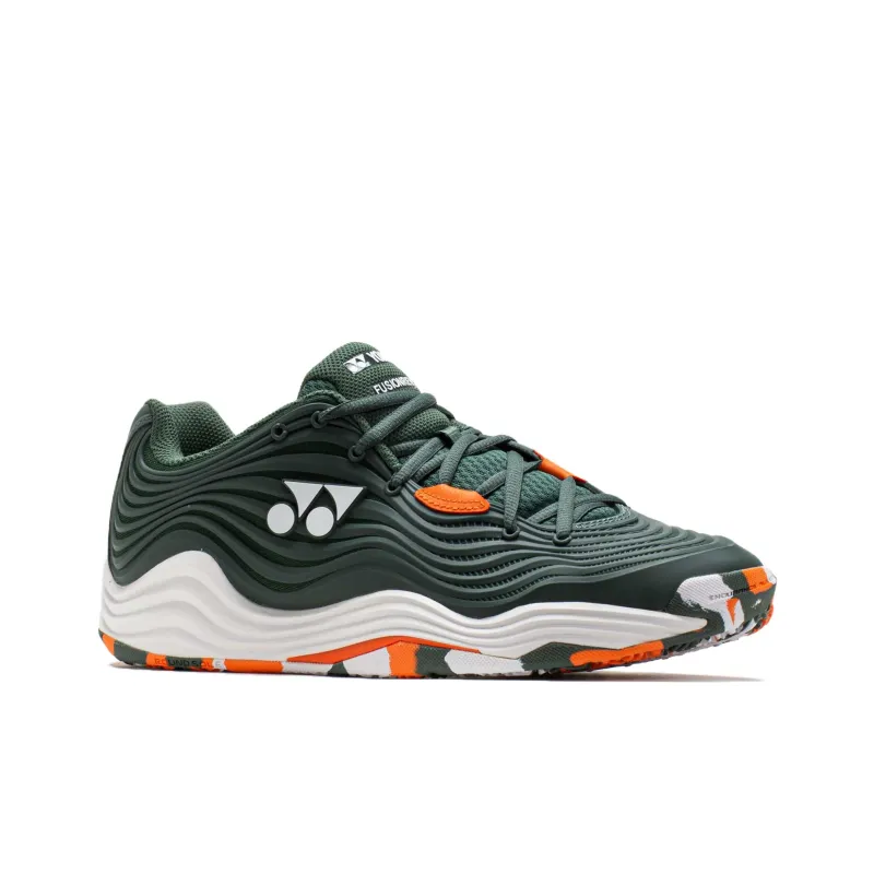 YONEX SHTF5 Abrasion Resistant Coverage Low Top Tennis Shoes Unisex Olive-1