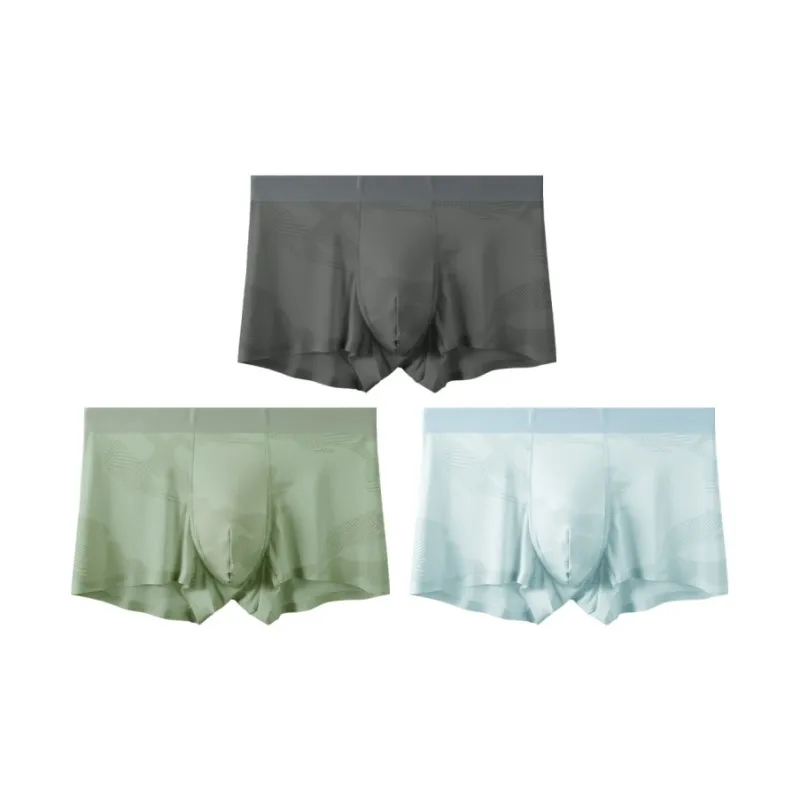Qiao Ni Tong Underpants Men's 3 Pack-8