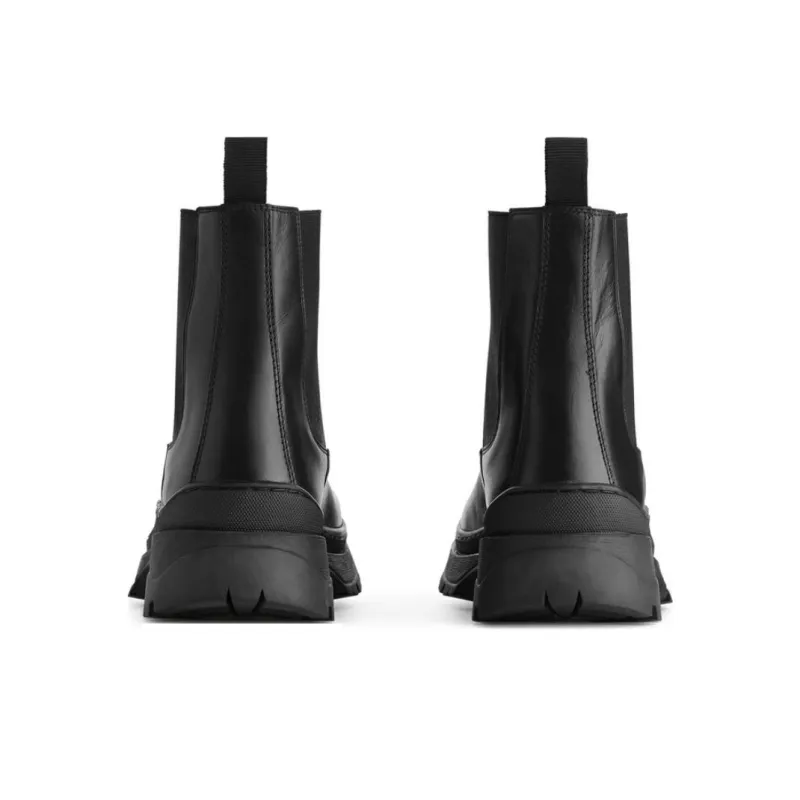 ARKET Short Chelsea Boots Men's Black-3