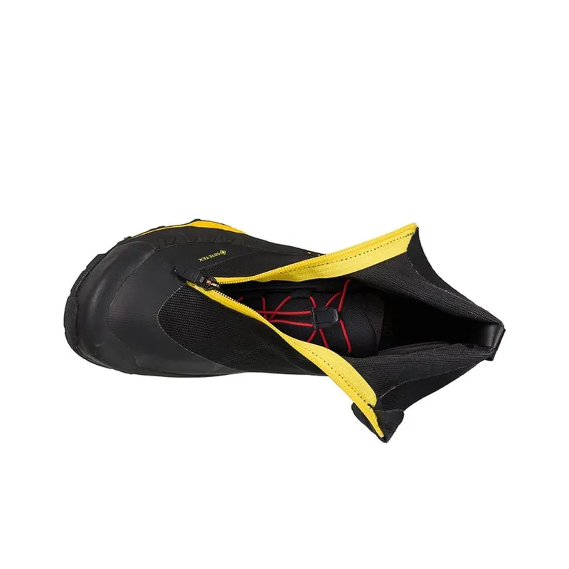 LA SPORTIVA Short Mid Calf Outdoor Boots Men's Black Yellow-3