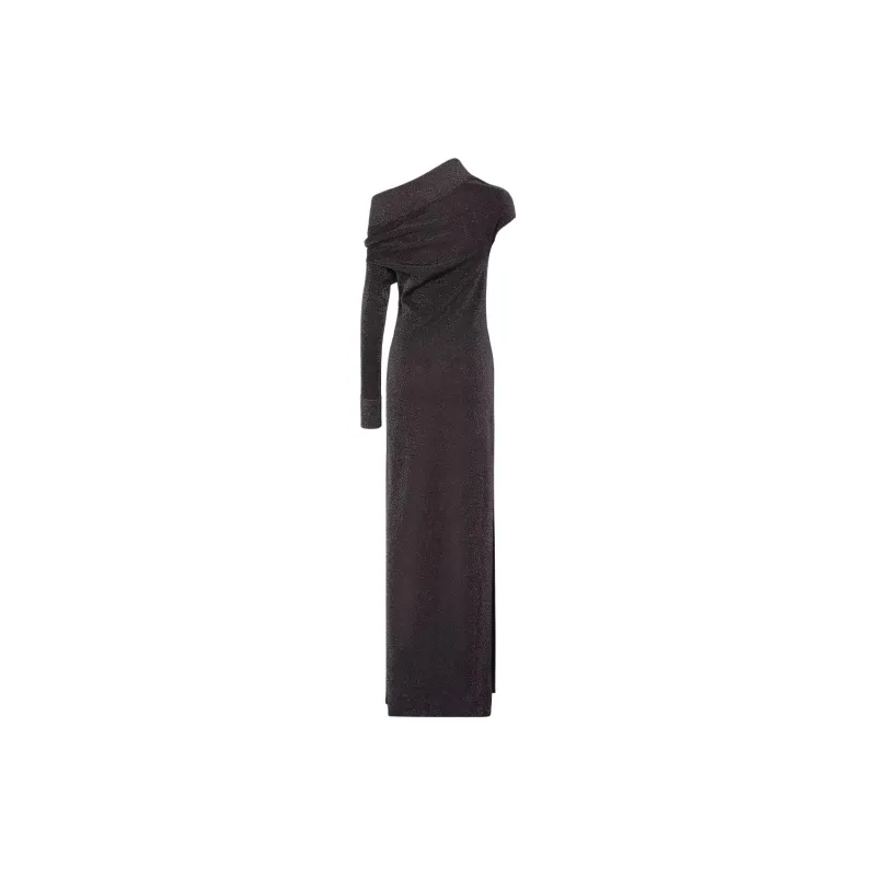 FENDI Draped Lurex Gown-1
