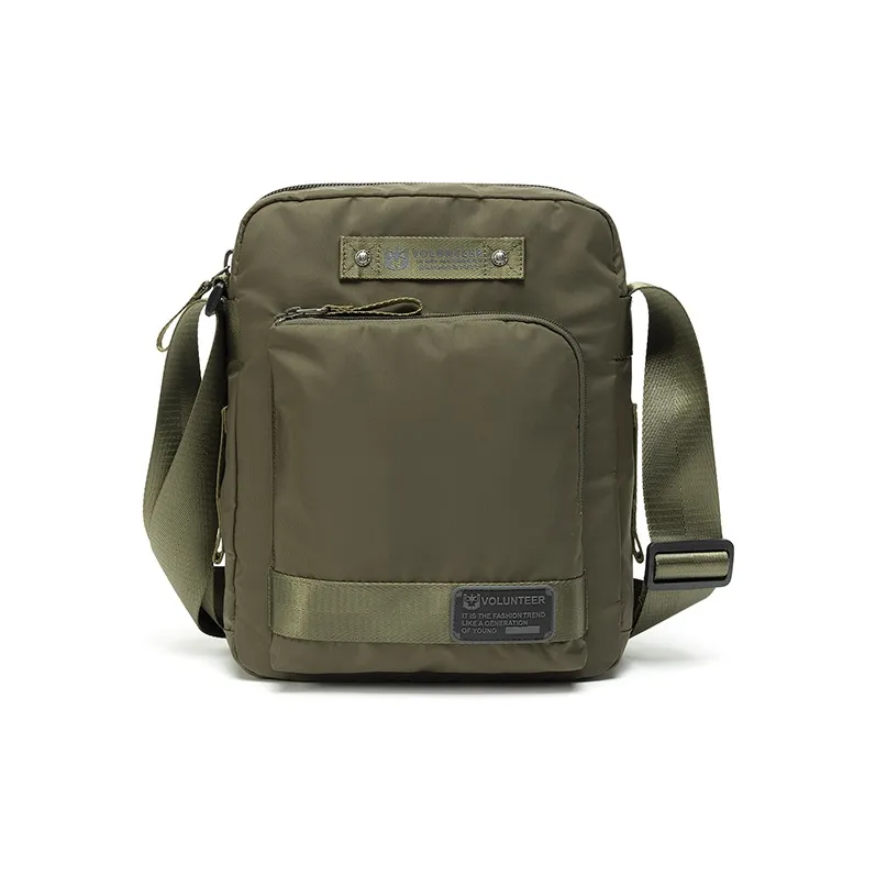 Volunteer Casual Backpack Oxford Cell Phone Pouch Shoulder Bag Crossbody Bag Large Size Men's Multicolor-4