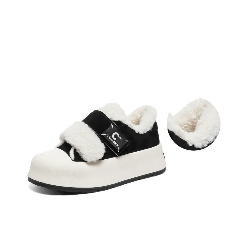 C°BANNER Hook-and-Loop Low-Top Casual Shoes Women's-17