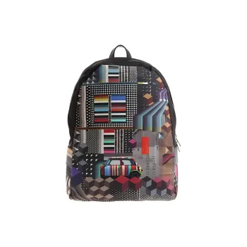Paul Smith Polyester Backpack Men's Black