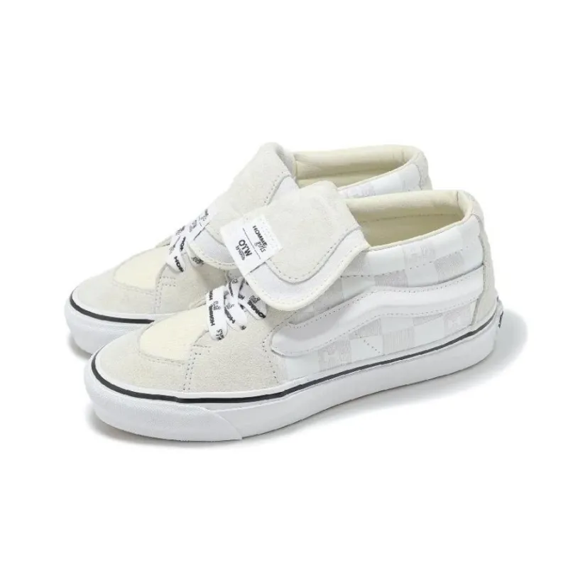Vans Sk8 Mid Reissue 83 Ost HommeGirls White-3