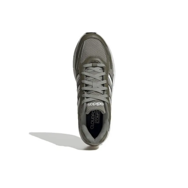 Adidas ECLYPTIX 2000 Wear-Resistant Low-Top Casual Running Shoes Men's Green-2