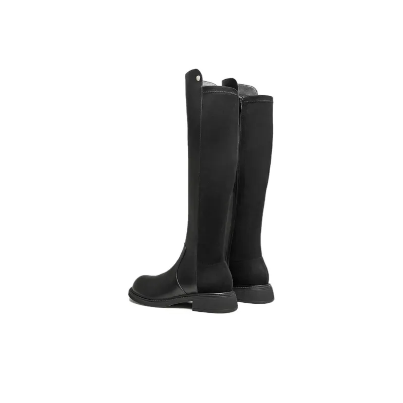 Tata Over the knee Boots 3.5cm Women's Black-2