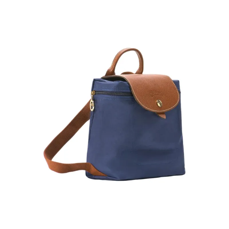 LONGCHAMP Le Pliage Fabric Backpack Mini Women's Blue-2
