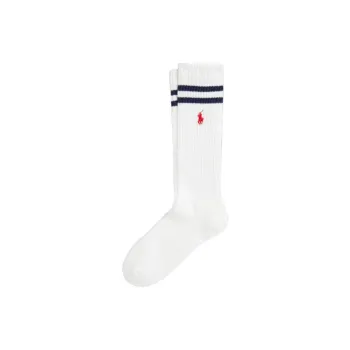 Polo Ralph Lauren Knee-High Socks Men's 1 Pack White