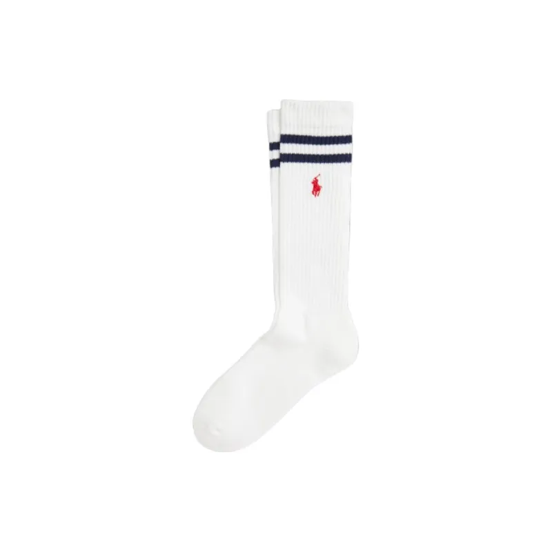 Polo Ralph Lauren Knee-High Socks Men's 1 Pack White-0