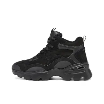 Skechers Modern Comfort Anti Slip Wear Resistant High Top Casual Shoes Women's Black