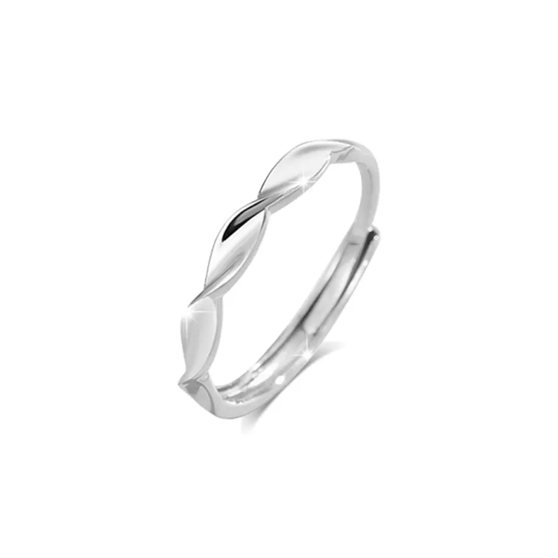 KUMET Sterling Silver Rings Unisex-10