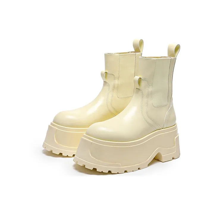 BLOCCO5 Short Chelsea Boots 6.5cm Women's Multiple Colors-11