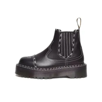 Dr.Martens 2976 Short Chelsea Boots Unisex Black
