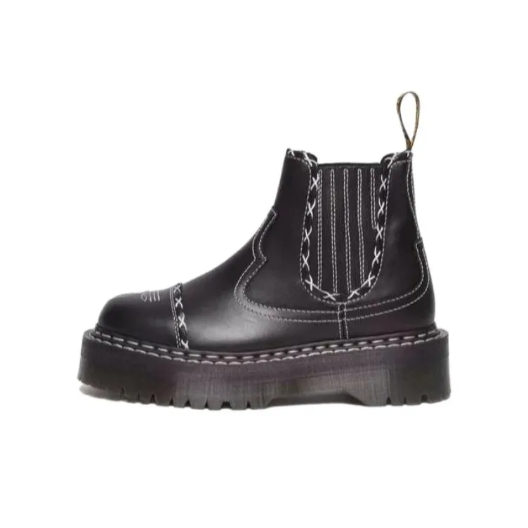 Dr.Martens 2976 Short Chelsea Boots Unisex Black-0