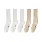 3 White+2 Cotton Natural[5 Pack]