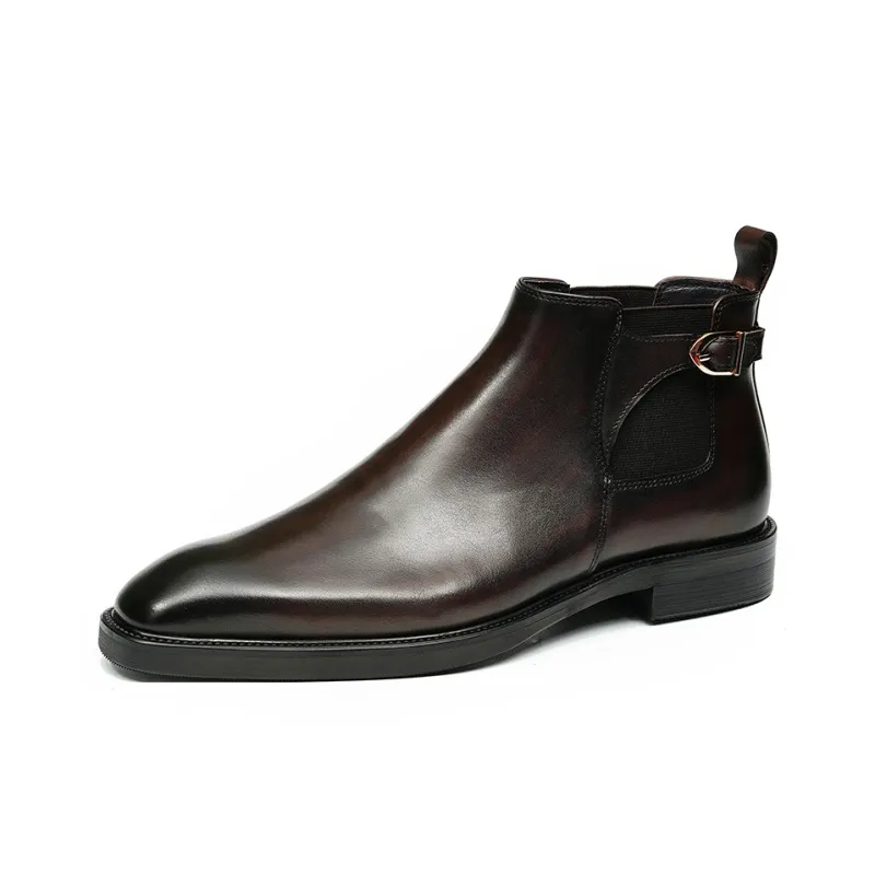 ASTON M.JAZZ Short Chelsea Boots Men's-11