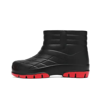 SLIPPER DAY Water Resistant Slip Resistant Rain Boots Unisex