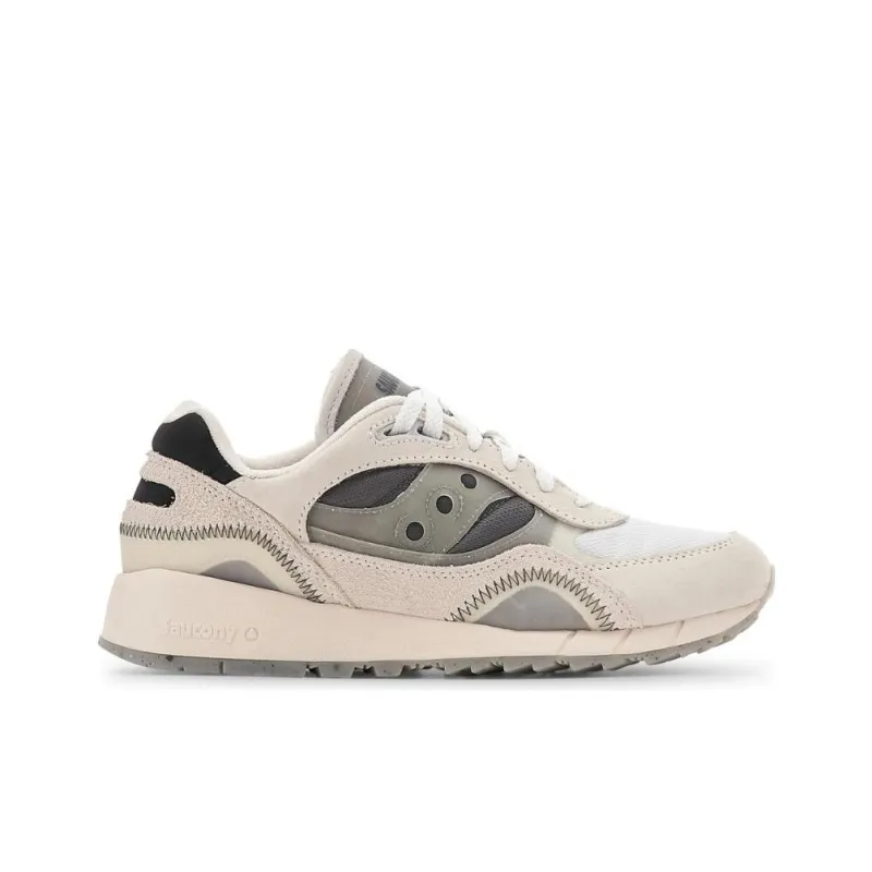 Saucony Shadow 6000 Transparent White Dark Grey-1